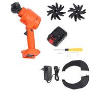 Garosa Cultivateur sans Fil, Batterie 1,5 Ah, 235 TR/Min, 4 Rangées de Dents, 1,1 Kg, Léger avec Poignée Pliable pour Le Jardinage, la Pelouse, la Serre, L'extérieur (Prise UE)