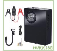 Garosa Démarreur de voiture Démarreur de saut avec compresseur d'air 1000 A moto outillage Pince de batterie intelligente 8800mAh