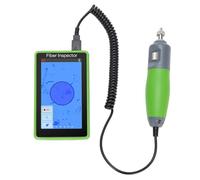 Garosa Détecteur de Face d'extrémité de Fibre Microscope à Fibre Optique à écran Tactile LCD de 5 Pouces avec Connecteurs SC FC ST LC pour L'inspection de Face d'extrémité de et