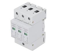 Garosa Dispositif de Protection Contre Les Surtensions 3P Module de Parasurtenseur PC Ignifuge 420 V 60 KA Protecteur de Rail DIN pour Boîtes de Distribution, Panneaux électriques et Circuits