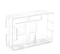 Garosa Dissipation de Chaleur Efficace, Support Mural Pratique, accessibilité Complète pour la Framboise PI 3B / 3B +, étui Transparent Robuste et Protecteur avec Installation du Ventilateur de