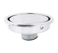 Garosa Drain de Plancher en Acier Inoxydable de Forme Ronde Douche Drain Draineur de déchets de revêtement de Sol résistant aux odeurs pour la Maison Salle de Bains Cuisine Balcon