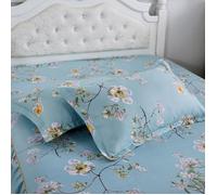 Garosa Draps de lit 2 pièces taies d'oreiller en coton et polyester taies d'oreiller douces et respirantes accessoire de literie