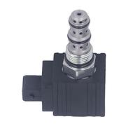 Garosa Électrovanne électromagnétique en Acier allié 12 V 2 Broches AGP019 02 01 de Remplacement pour Pièces de Moteur de Tracteur pour la Réparation et l'entretien