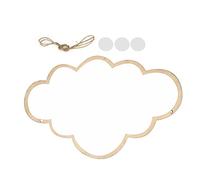 Garosa Enfants Chambre Miroir Stickers muraux de Miroir de Miroir Mural Sticker Enfants Enfants Art Décor À La Maison Ménage d'anniversaire(#Cloud)