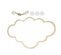 Garosa Enfants Chambre Miroir Stickers muraux de Miroir de Miroir Mural Sticker Enfants Enfants Art Décor À La Maison Ménage d'anniversaire(#Cloud)