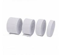 Garosa Ensemble de Bandes Extensibles de Couture, Haute élasticité pour Vêtements, Projets de Bricolage, 4 Pièces en Polyester Blanc 0.6 Pouces 1 Pouce 1.5 Pouces 2
