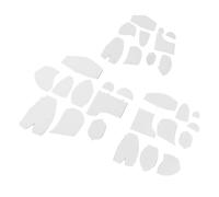 Garosa Ensemble de Règles de Modèle D'ours à Mémoire de Forme pour Coudre des Motifs D'ours, Artisanat D'art avec Instructions Vidéo pour Débutants, Modèles de Matelassage en