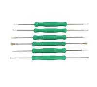 Garosa Ensemble d'outils d'aide à la Soudure, Poignée Ergonomique, Pointes Durcies Double Face pour l'entretien des Téléphones Portables et des Ordinateurs 6 Pièces