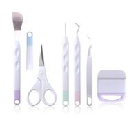 Garosa Ensemble D'outils de Désherbage Artisanal Kit de Retrait Précis pour la Gravure Artisanale, Le Scrapbooking, la Journalisation en Acier Inoxydable 5 Pcs pour Débutants et Professionnels (6PCS