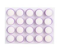 Garosa Éponges à Doigts avec Boîte de RangementDoigt Eponge Tamponneuses School SuppliesEnsemble d'éponge de Peinture de Doigt20Pcs Tampon Mousse School Supplies School Supplies