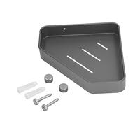 Garosa Étagère d'angle de Douche, étagère Flottante d'angle en Aluminium, Rangement Mural Antirouille avec Matériel 'Installation Facile pour Salle de Bain, Cuisine, Salon, Balcon
