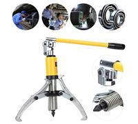 Garosa Extracteur de Roulement Hydraulique de 5 Tonnes avec 3 Mâchoires Réglables, Tête de Pompe Rotative à 360° et Soupape de sécurité pour Le Retrait des Roulements de Bride de Moyeu, Construction