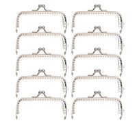 Garosa Fermoir de Porte-Monnaie Rétro en Métal, Cadre de Sac à Main, 10 Pièces, pour Fournitures de Bricolage