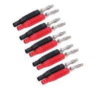 Garosa Fiche Banane Lanterne, Connecteurs Mâles PE en Laiton pour Instruments électroniques 30VAC-60VDC 24A, Prise Banane Isolée pour Machines de Soudage, équipement Industriel