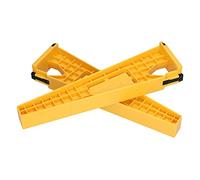 Garosa Gabarit de Glissière de Tiroir, Kit d'outils d'installation 'armoire en ABS avec Ensemble de 2 Pièces pour Montage Réglable, Gabarit Léger de 14 Pouces pour Glissières de Tiroir 'atelier