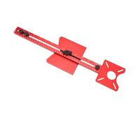 Garosa Gabarit de Routeur pour le Travail du Bois 4 en 1, en Alliage d'aluminium, Rainure de Coupe Circulaire, Support de Fraisage pour des Projets de Coupe et de Sculpture Rapides