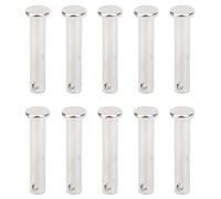 Garosa Goupilles de Chape Rondes en Acier Inoxydable 304, Broches de Fourche à Surface Lisse, M8x40mm pour Pièces Mobiles Linéaires et Amélioration de l'