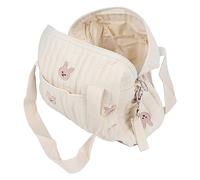 Garosa Grande Capacité Sac à Langer Multifonctionnel pour Poussette Réutilisable Sac Suspendu Idéal Voyage avec Bébé Fermeture Sécurisée Design Lapin Mignon pour Mamans Modernes