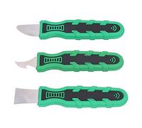 Garosa Grattoir à Lame Indiscret, Kit de Retrait de Colle Multiforme en Acier Inoxydable avec Poignée en PVC pour l'entretien des Machines et des Meubles