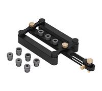 Garosa Guide de Perçage Auto-centrant, 235mm | Localisateur de poinçon de précision pour menuiserie, bague en acier traité thermiquement, tige centrale de détente à
