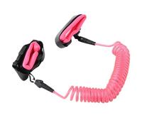 Garosa Harnais de Sécurité Anti Perdu Ceinture Laisse Poignet Enfant Ceinture à Main pour Marche Réglable 2.5M pour Enfant Tout-Petits Souple Voyage Shopping Exploration Helper (Rose)