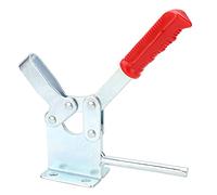 Garosa Horizontal Toggle Clamp, 400kg Holding Capacity | Mécanisme de liaison à dégagement rapide, coussinet de pression en caoutchouc réglable, manchon de poignée en PVC moulé
