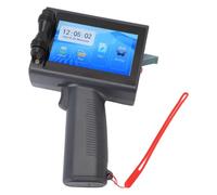 Garosa Imprimante à Jet d'encre Portable TIJ avec écran Tactile HD de 4,3 Pouces pour Texte, Code QR, Code-Barres, Date, sur Bois, Plastique, Métal, Tissu (Prise UE)