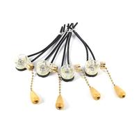 Garosa Interrupteur à tirette 4pcs lampes d'éclairage de remplacement de chaîne de traction universelle commutateurs pour les ventilateurs de plafond appliques murales 250V 125V