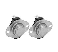 Garosa Interrupteur de Température à Disque instantané Thermostat Bimétal 25a 250V avec Génie en Plastique Céramique pour le Distributeur de Moteur Dispensateur à Eau électrique (90℃)