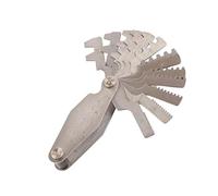 Garosa Jauge de Filetage, Outil de Mesure de Pas en Acier au Carbone pour les Utilisateurs de Filetage en T à 29 Degrés et de en T à 30 Degrés (Gabarit de en forme de à 30)