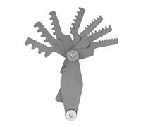 Garosa Jauge de Filetage, Outil de Mesure de Pas en Acier au Carbone pour les Utilisateurs de Filetage en T à 29 Degrés et de en T à 30 Degrés (Gabarit de en forme de à 29)