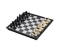 Garosa Jeu d'échiquier de Voyage, Ensemble de Plateau Magnétique Portable pour Le Plaisir et l'éducation en Famille, Léger et Pliable pour Adultes et Enfants