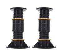 Garosa Jobue de Support de Centre de Hauteur Réglable pour Le Cadre de Lit de stabilité en Amélioration Jambe de Support - 2 Ensemble pour Meubles - PP Matériaux