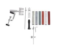 Garosa Kit de Coupe Multifonctionnel pour Kitchen Chef - Porte-Couteau Réversible à 360 °, 6 Pierres