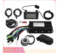 Garosa Kit de panneau de contrôleur de vélo électrique Kit de Conversion pour Vélo et Scooter électrique, Panneau sport chargeur