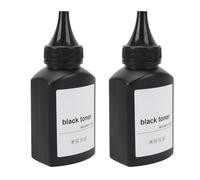 Garosa Kit de Recharge de Poudre de Toner Noir, 2 Pièces, 200g, Haute Valeur de Noirceur, Large compatibilité pour 1610 M2070 4321 3110 3200 PE220 PE120 3150 E210 E230 E260 E350