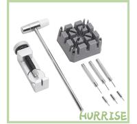 Garosa Kit de retrait de maillons de montre 9pcs Watch Link Removal Tool Kit Réglage Professional Watch Repair bijoux horloger