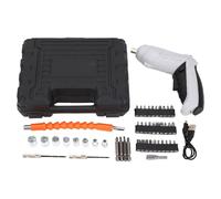 Garosa Kit de Tournevis électrique, Perceuse sans Fil Rechargeable avec Interrupteur de Réglage de la Vitesse pour Percer des Trous dans le Bois et le Plastique