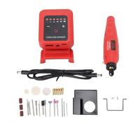 Garosa Kit D'outils Rotatifs sans Fil Ensemble D'outils Rotatifs 6 Vitesses 6000-18000 Tr/min avec 24 Accessoires Workbench Stand Sortie pour la Gravure Ponçage Polissage Coupe