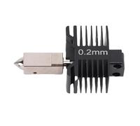 Garosa Kit Hotend intégré pour Imprimante 3D Lab X1 P1S, Remplacement de Chauffage en Céramique, Construction Métallique Haute Performance (0,2 mm)
