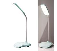 Garosa Lampe de Bureau LED Col de Cygne 360 degres Touch Control Trois Températures de Couleur Réglable pour Lecture Bureau Études avec Gradation Continue USB