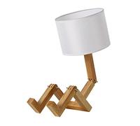 Garosa Lampe de Table LED Blanc Chaud Économie d'Énergie Longue Durée pour Chambre Petits Espaces avec Ampoule Incluse Idéale Salon Design Moderne