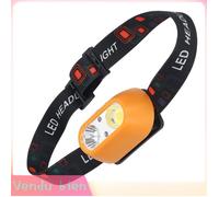 Garosa lampe frontale rechargeable à LED 300 Lm Haute luminosité COB XPE 6 Modes, Lampe Frontale Rechargeable bricolage baladeuse