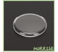 Garosa Lentille en cristal de verre de montre Lentille de cristal en verre de montre étanche, pièces de lunettes outils 30x4,5x1,5