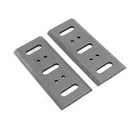 Garosa Lot de 2 Lames de Raboteuse en Acier Rapide, Lames de Rechange Durables pour Raboteuses électriques Nanfang Série 90, Coupe de Précision pour les Projets de Menuiserie