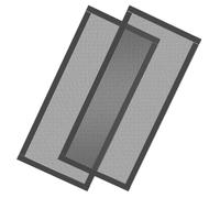 Garosa Lot de 6 Couvertures Magnétiques en Maille pour Grille D'aération de Sol, Bords Magnétiques Puissants pour une Installation Facile et un Entretien du Flux D'air pour la Maison en PVC 25,4 X