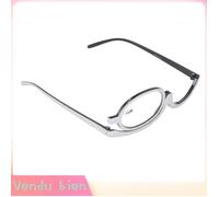 Garosa lunettes de lecture de maquillage Lunettes de maquillage grossissantes à lentille rabattable unique, hygiene boite +3,50