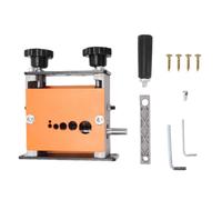 Garosa Machine à Dénuder les Fils à 6 Canaux, Perceuse à Manivelle Alimentée par 5 Lames, Dénudage de Fil de Cuivre pour Câble de 1 à 17mm