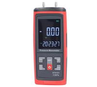 Garosa Manomètre Différentiel Numérique 2KPa, Boîtier ABS avec Rétro-éclairage LCD pour Chaudières HVAC, Salles Blanches, Calibrage du Système de Gaz